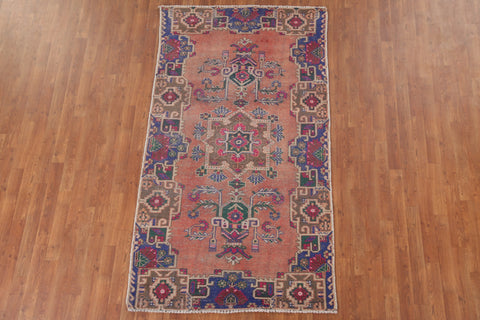 Vintage Wool Koliaei Handmade Persian Rug 5x11