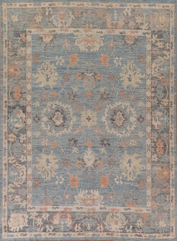 Vegetable Dye Oushak Oriental Area Rug 8x10