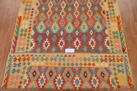 Colorful Kilim Oriental Area Rug 9x11