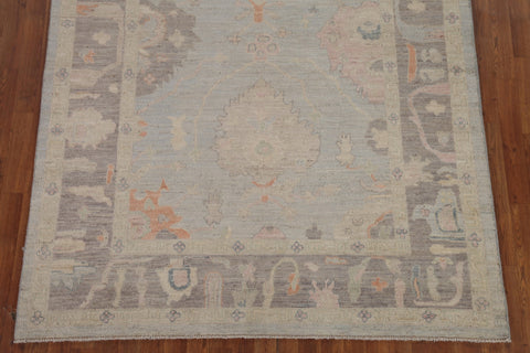 Oushak Vegetable Dye Area Rug 6x9