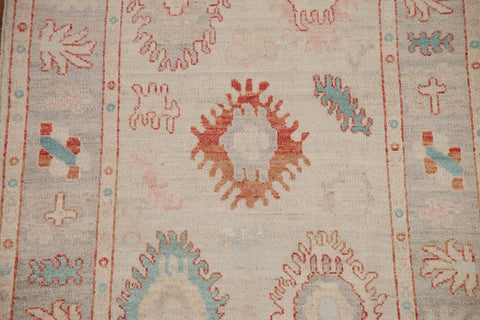 Vegetable Dye Oushak Turkish Area Rug 4x6