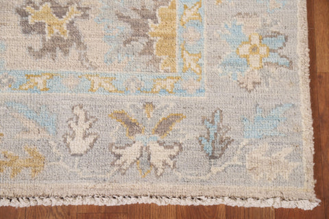 Vegetable Dye Oushak Turkish Area Rug 4x6