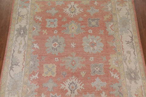 Vegetable Dye Oushak Turkish Area Rug 8x10