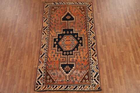 Orange Wool Lori Persian Area Rug 4x8