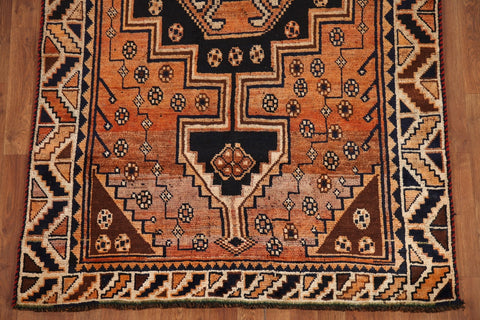 Orange Wool Lori Persian Area Rug 4x8