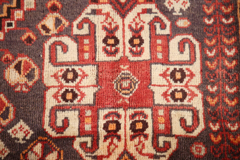 Vintage Wool Abadeh Persian Area Rug 5x9