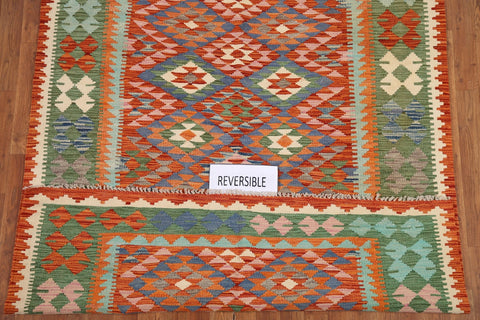 Colorful Kilim Oriental Area Rug 5x6