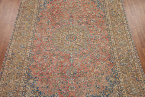 Vintage Floral Najafabad Persian Area Rug 10x13