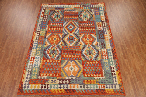 Colorful Kilim Oriental Area Rug 8x12