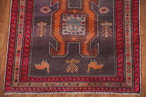 Tribal Ardebil Persian Runner Rug 4x9