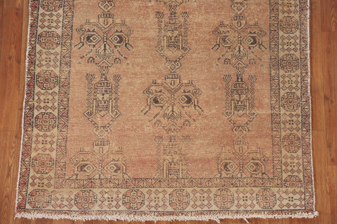 Vintage Wool Balouch Persian Area Rug 4x6