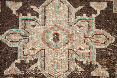 Geometric Bakhtiari Persian Area Rug 4x6