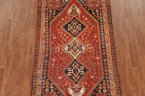 Vegetable Dye Qashqai Persian Area Rug 5x9