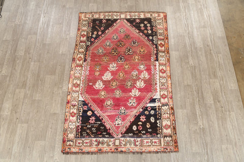 Tribal Geometric Lori Shiraz Persian Area Rug 5x8