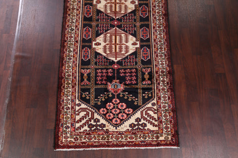 Geometric Hamedan Persian Rug 5x12