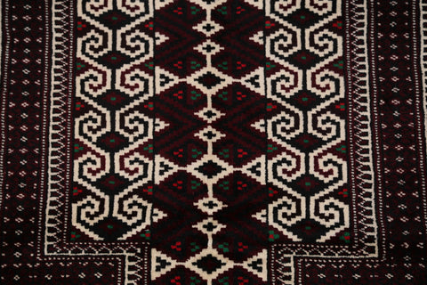3x4 Turkoman Persian Area Rug