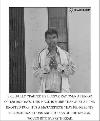 Opal Hand Knotted Rug