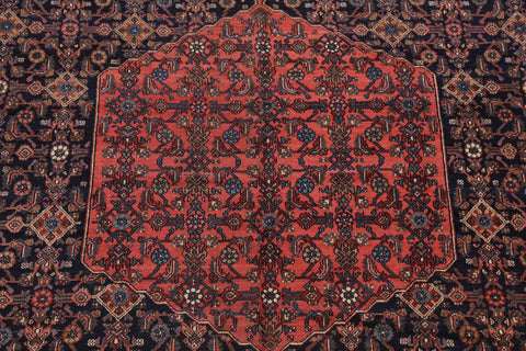 Geometric 9x12 Hamedan Persian Area Rug