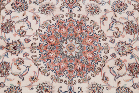 Floral Medallion 6x10 Tabriz Persian Area Rug