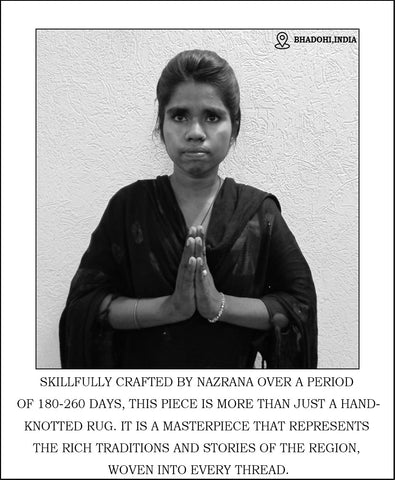 Matrix Hand Knotted Rug