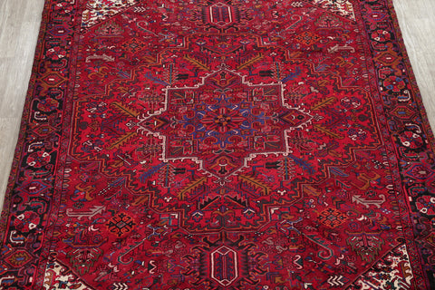 Geometric Heriz Persian Area Rug 10x13