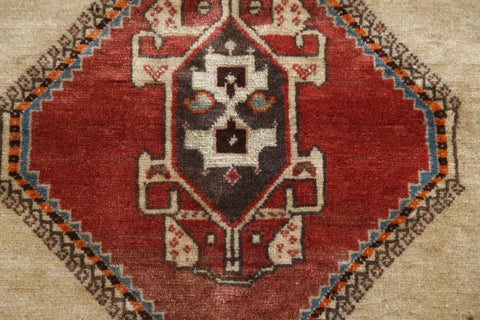 Geometric Abadeh Persian Rug 3x4