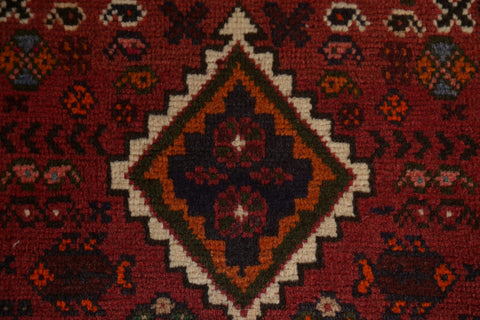 Geometric Shiraz Persian Runner Rug 3x9