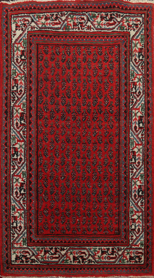 Hand-Knotted Botemir Persian Rug 3x4