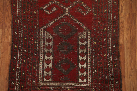 Handmade Balouch Square Area Rug 3x3