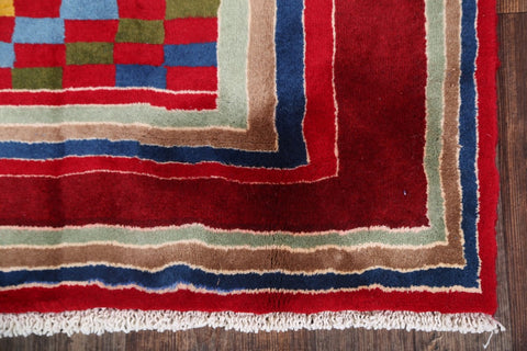 4x5 Gabbeh Kashkoli Persian Area Rug