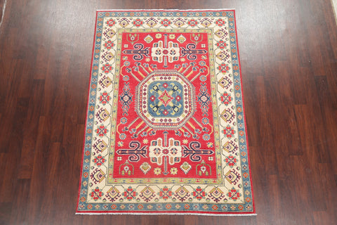 Kazak-Chechen Oriental Wool Rug 5x7