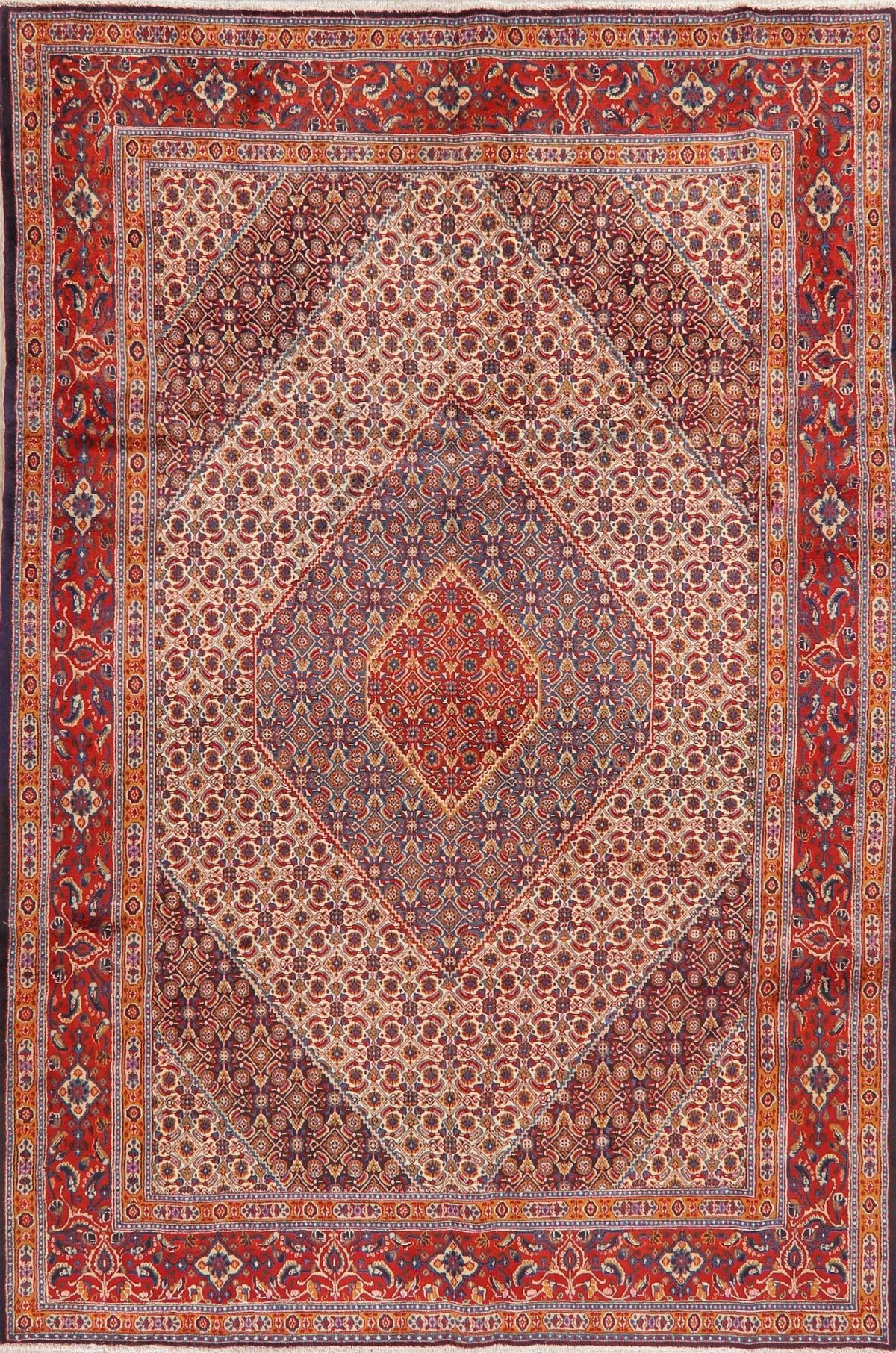 Geometric Mood Persian Area Rug 7x10