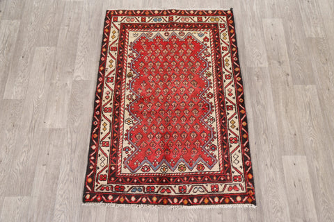 Geometric Paisley Hamedan Persia Area Rug 3x5