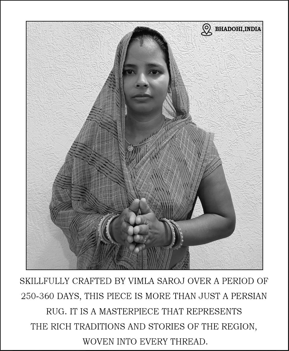 Flux Hand Knotted Persian Rug