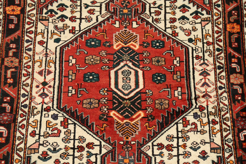 Tribal Geometric Malayer Persian Area Rug 4x6