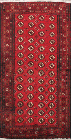 Geometric Balouch Oriental Area Rug 4x6