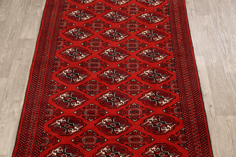 Geometric Bokhara Oriental Area Rug 4x6