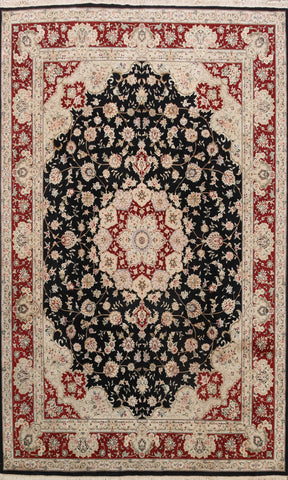 Floral Tabriz Oriental Area Rug 9x12