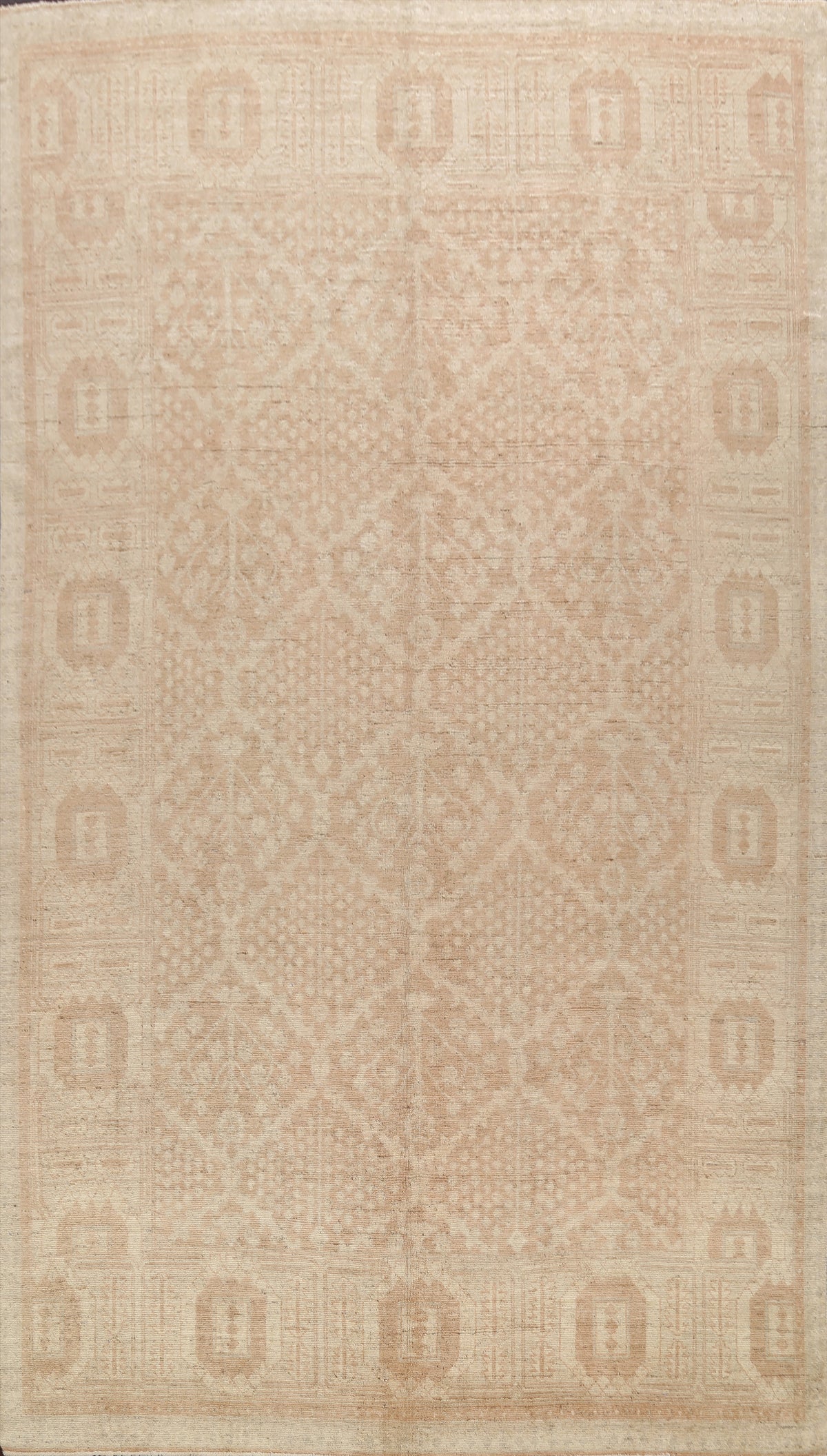 Geometric Khotan Oriental Area Rug 9x12