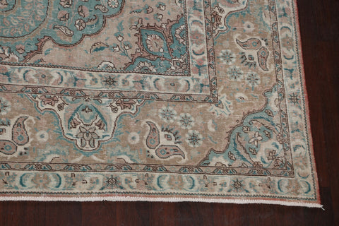 Floral Tabriz Persian Area Rug 10x13