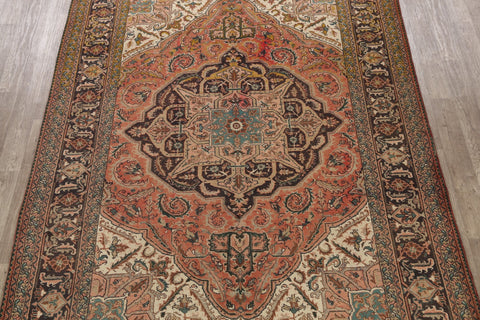 Geometric Heriz Persian Area Rug 8x11