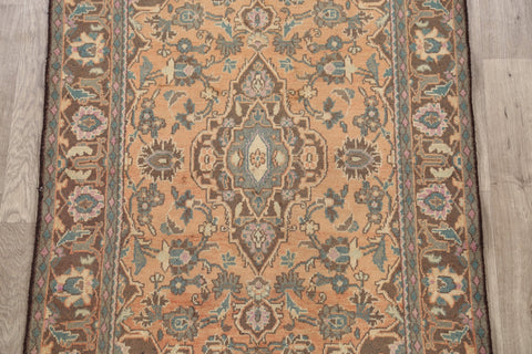 Floral Kashan Persian Area Rug 4x6