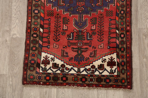 Tribal Hamedan Persian Area Rug 3x6