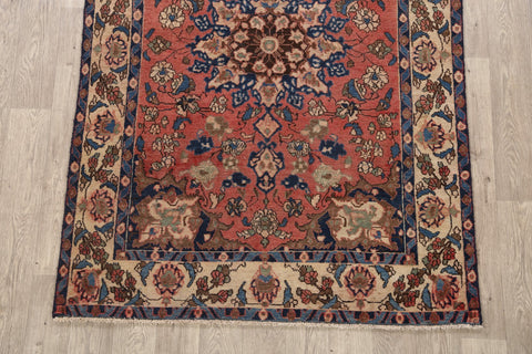 Antique Floral Bakhtiari Persian Area Rug 5x7