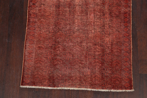 Distressed Over-dyed Tabriz Persian Area Rug 3x4