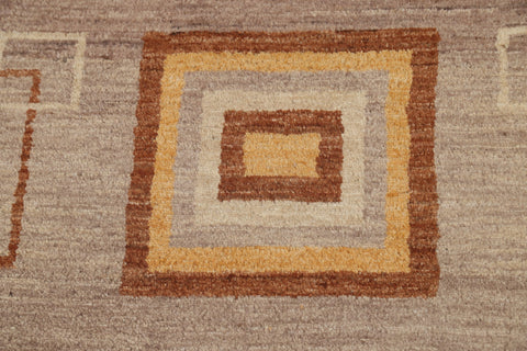 Geometric Gabbeh Kashkoli Oriental Area Rug 10x14