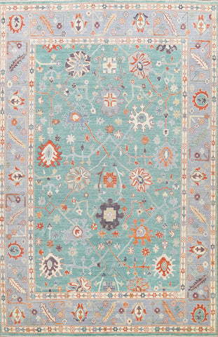 All-Over Oushak Oriental Area Rug 9x12