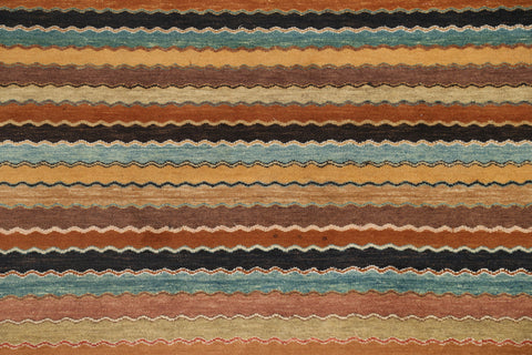 All-Over Gabbeh Kashkoli Oriental Area Rug 5x8