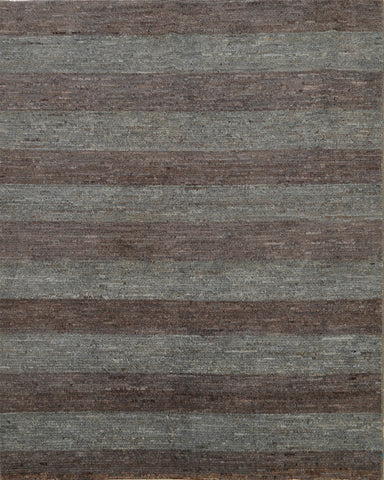 Striped Modern Gabbeh Kashkoli Oriental Area Rug 5x6