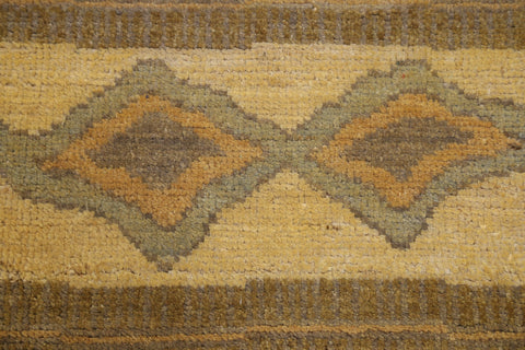 Modern Striped Gabbeh Kashkoli Oriental Area Rug 7x10